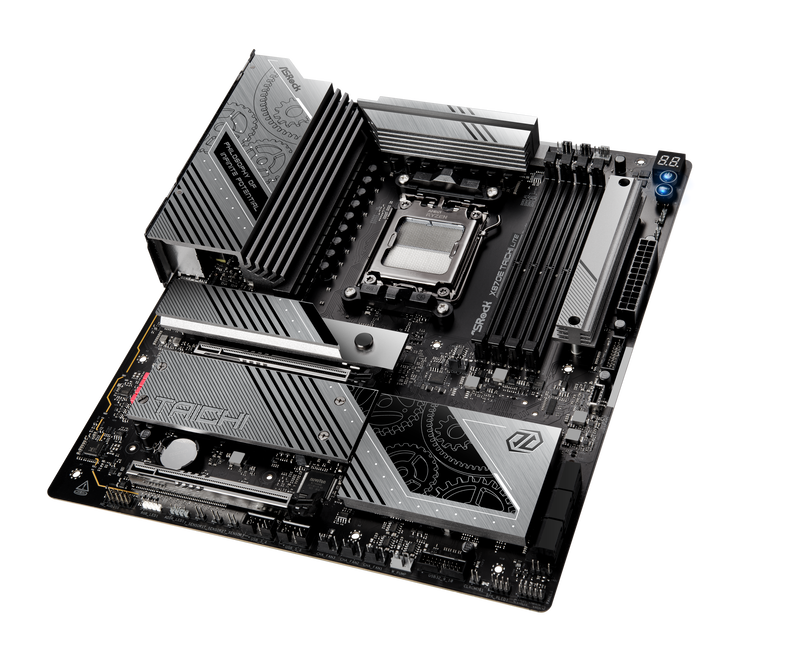 USB-porter på ASRock X870E Taichi Lite hovedkort
