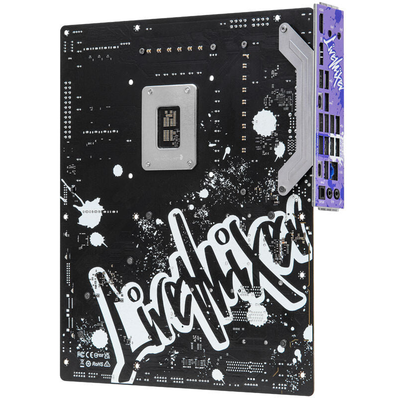 USB-porter på ASRock Z790 LiveMixer hovedkort ATX LGA 1700 DDR5 PCIe 5.0
