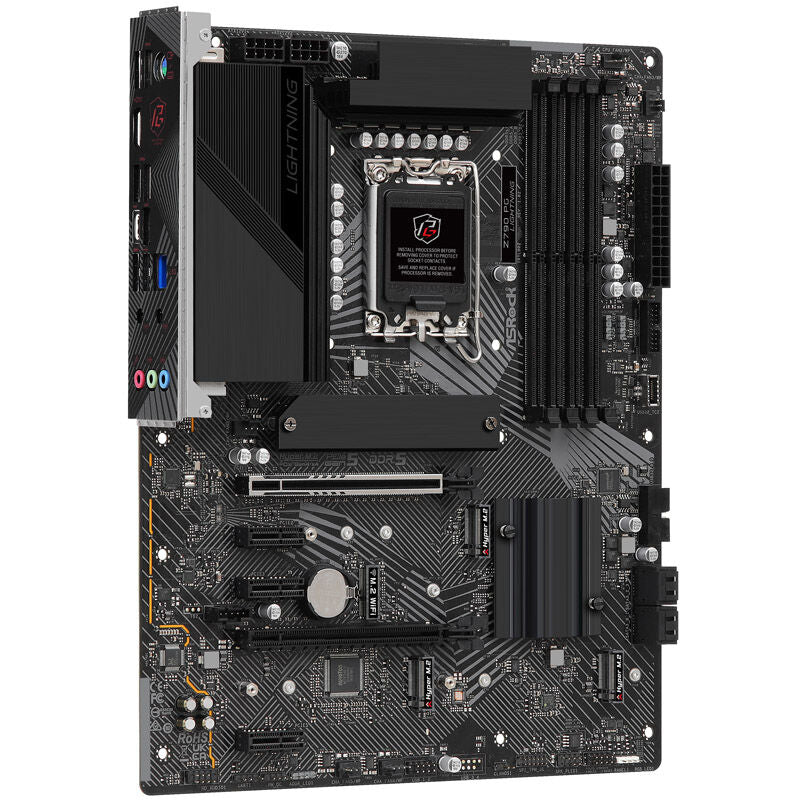 ASRock Z790 PG Lightning hovedkort bakside