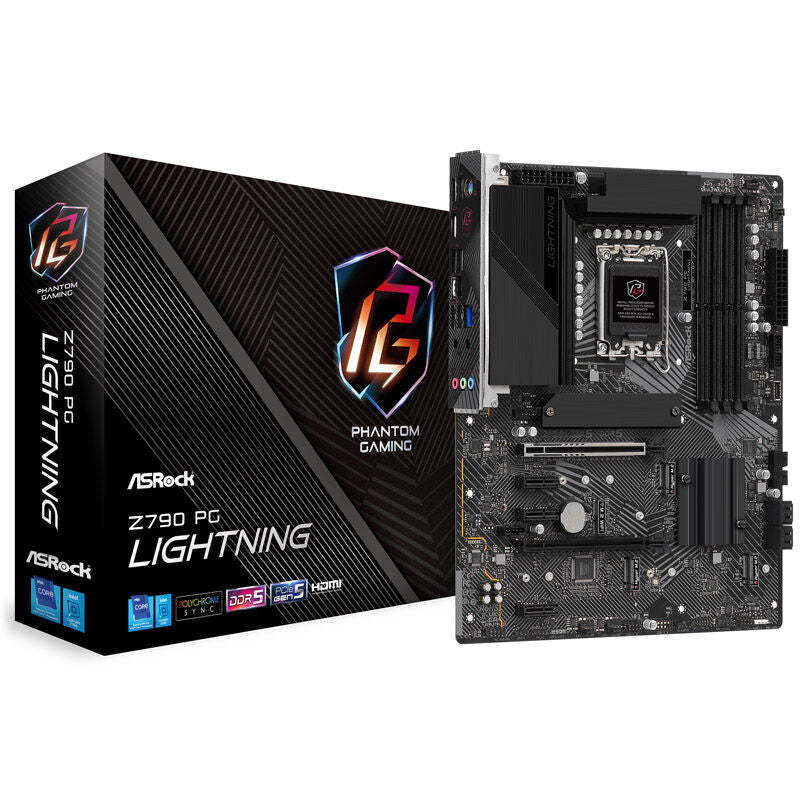 ASRock Z790 PG Lightning hovedkort forfra