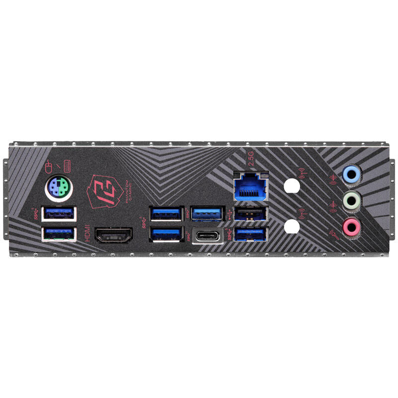 Montert ASRock Z790 PG Lightning hovedkort i PC