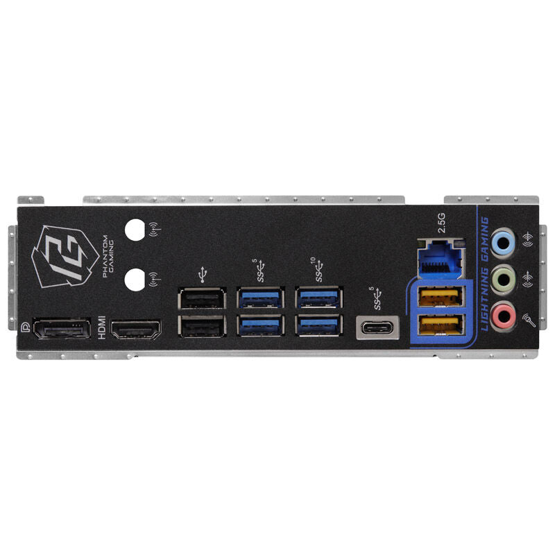 Montert ASRock Z790 PG Riptide hovedkort i PC-kasse
