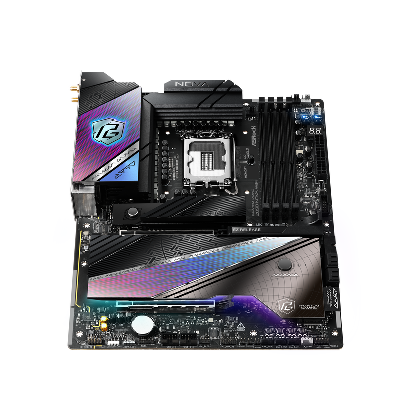 USB-porter på ASRock Z890 Nova WiFi hovedkort