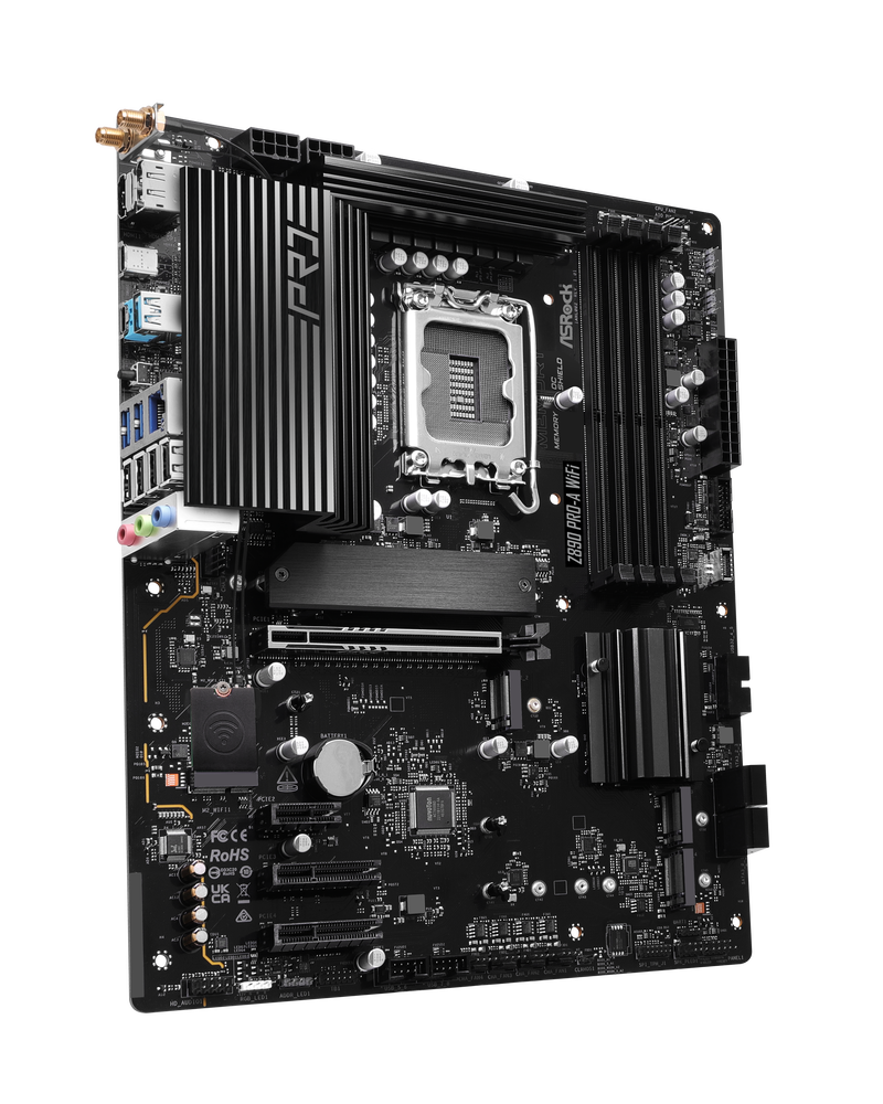 ASRock Z890 Pro-A WiFi hovedkort bakside