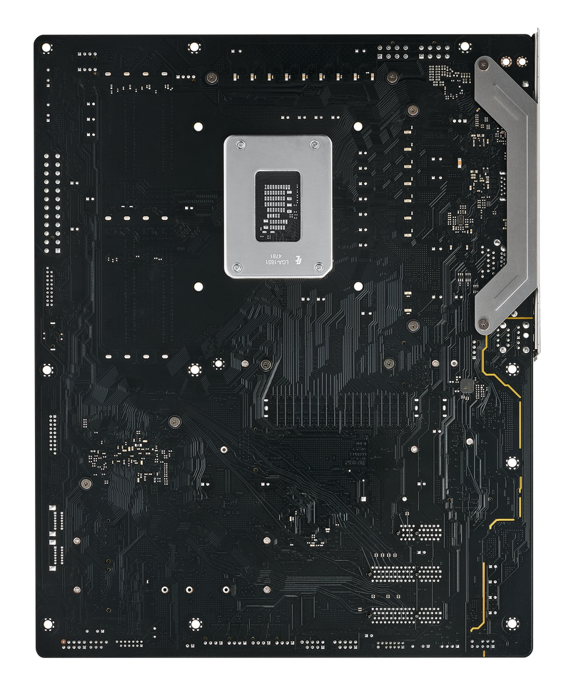 Oversikt over ASRock Z890 Pro RS hovedkortets kjølesystem