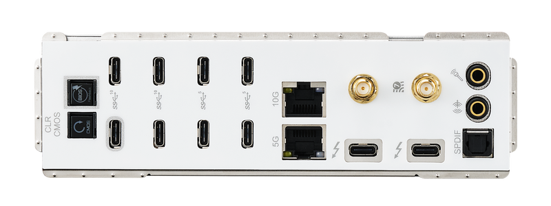 RGB-belysning på ASRock Z890 Taichi AQUA hovedkort