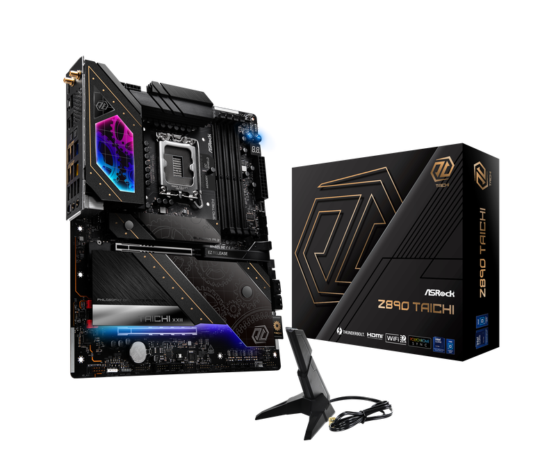 ASRock Z890 Taichi hovedkort forfra