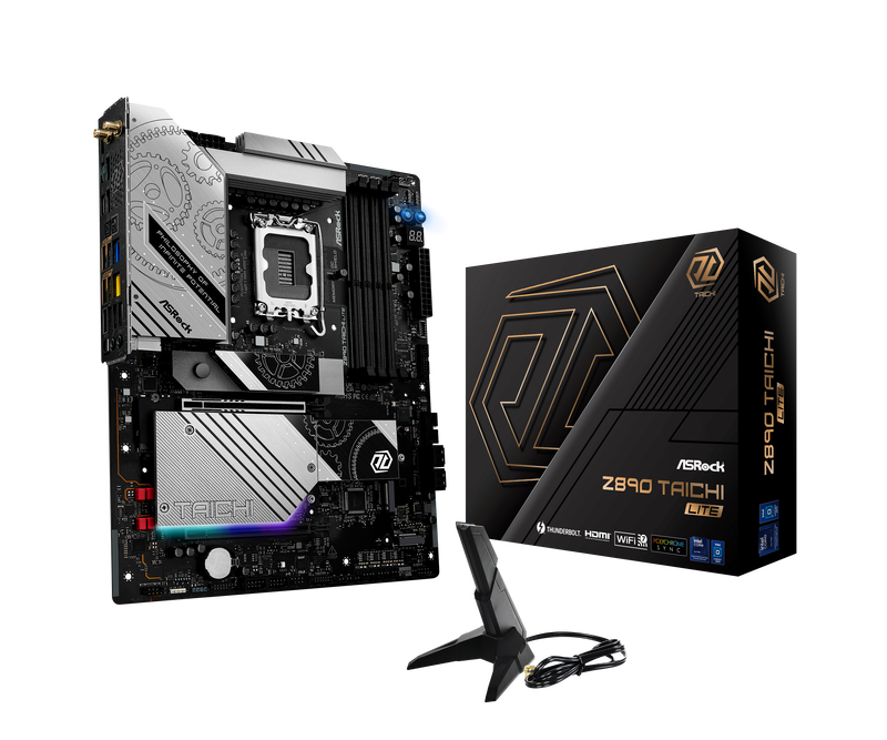 ASRock Z890 Taichi Lite hovedkort forfra