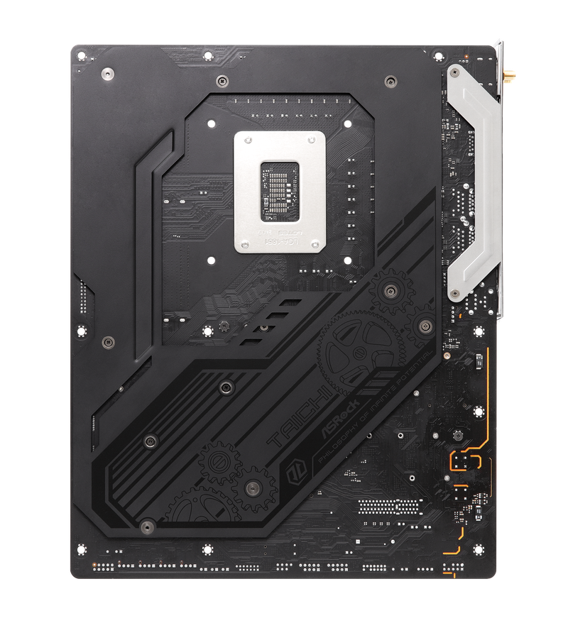 Wi-Fi 7 modul på ASRock Z890 Taichi hovedkort