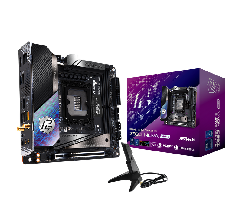 ASRock Z890I Nova WiFi hovedkort front