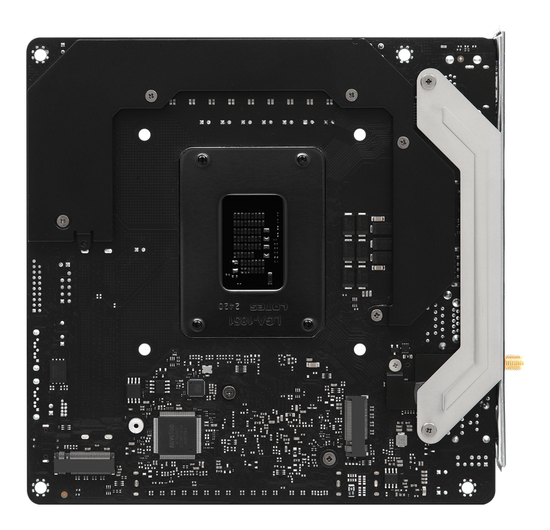 ASRock Z890I Nova WiFi hovedkort nærbilde av M.2 spor