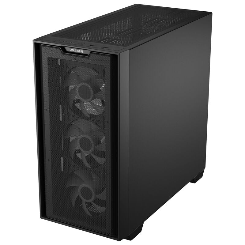 ASUS A21 PLUS ARGB kabinett minitårn detalj ARGB-vifte