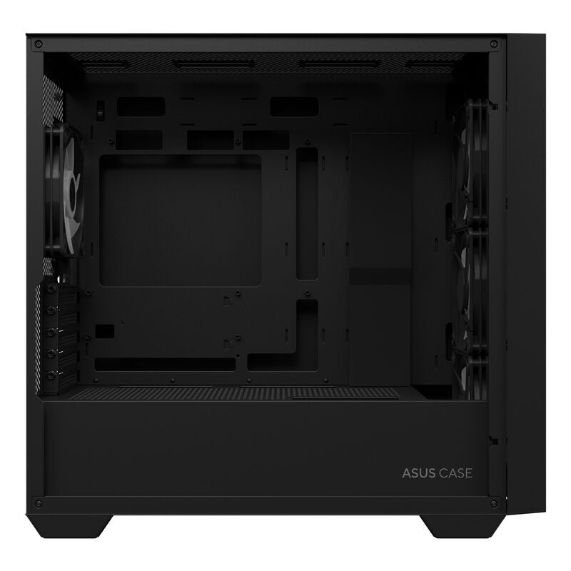 ASUS A21 PLUS ARGB kabinett minitårn nærbilde av støvfilter