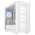 ASUS A21 PLUS kabinett minitårn Micro-ATX RGB herdet glass hvit forfra