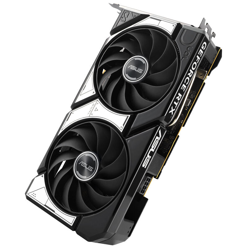ASUS Dual GeForce RTX 5060 OC grafikkort i emballasje