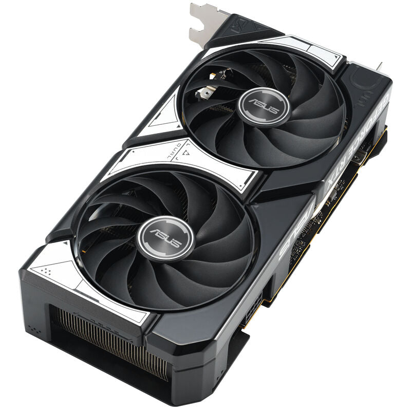 Oversikt over ASUS Dual GeForce RTX 5060 OC grafikkort komponenter