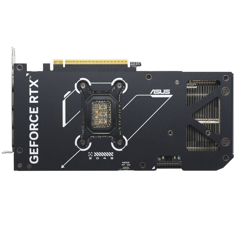 Nærbilde av HDMI-tilkobling på ASUS Dual GeForce RTX 5070 OC Edition