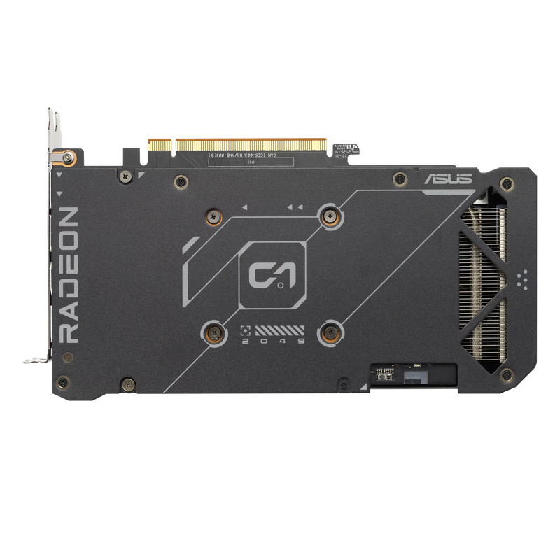 ASUS Dual Radeon RX 7600 EVO OC grafikkort tilkoblinger