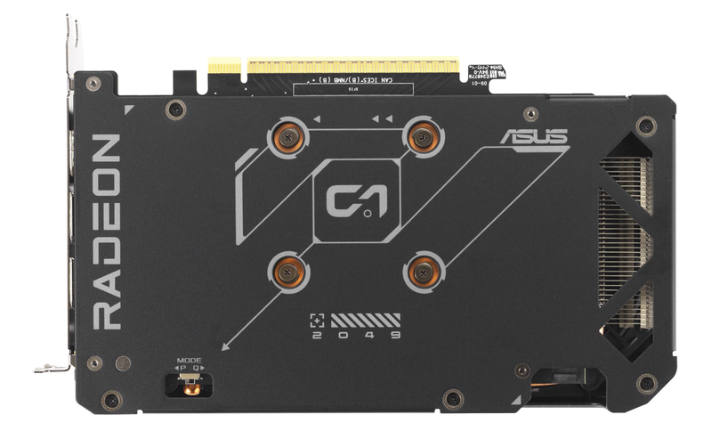 ASUS Dual RX 9060 XT grafikkort 16 GB GDDR6 med kabler