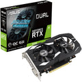 ASUS GeForce RTX 3050 Dual O6G grafikkort forfra