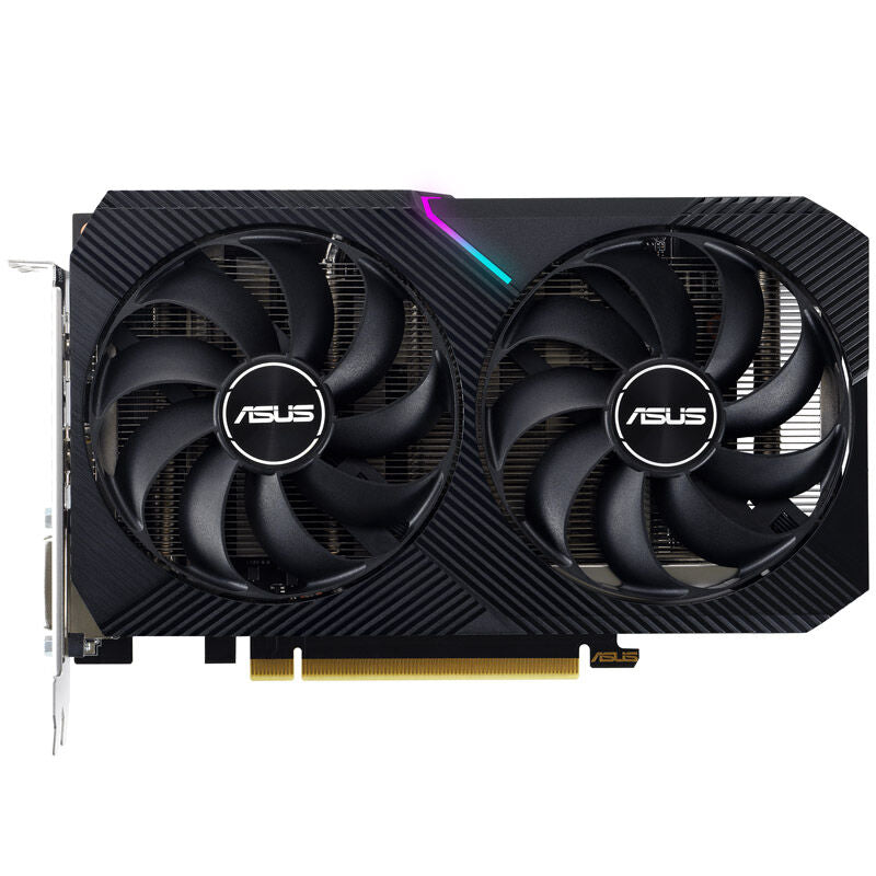 Detalj av ASUS GeForce RTX 3050 Dual O8G V2 grafikkort