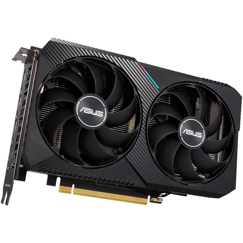 ASUS GeForce RTX 3060 Dual LHR O12G sideprofil