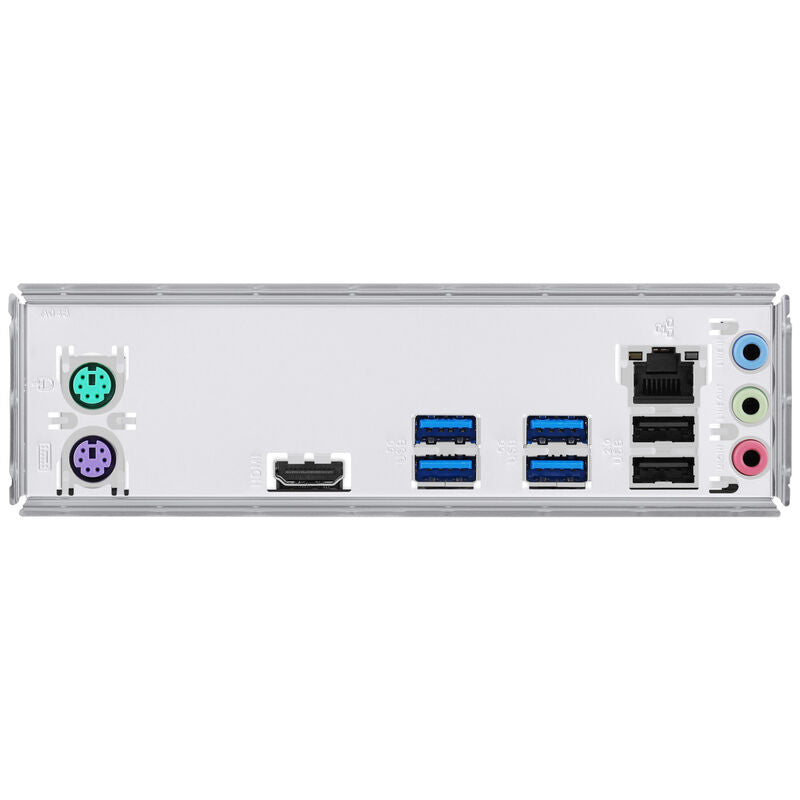 Detalj av ASUS Prime A520M-R hovedkort minnespor