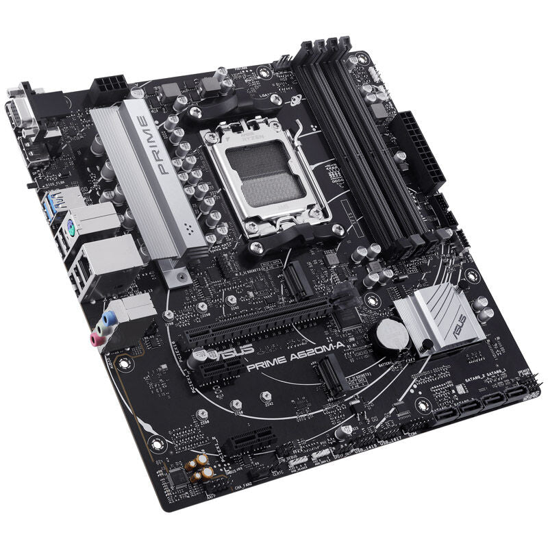 ASUS Prime A620M-A-CSM hovedkort bakside