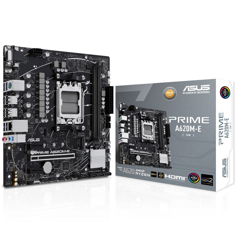 ASUS Prime A620M-E-CSM hovedkort forfra