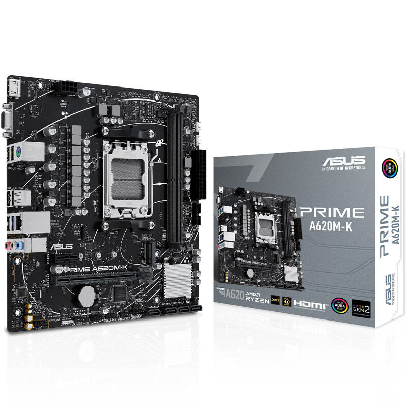 ASUS Prime A620M-K hovedkort forfra