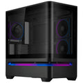 ASUS Prime AP202 ARGB kabinett midtårn mATX herdet glass svart forfra