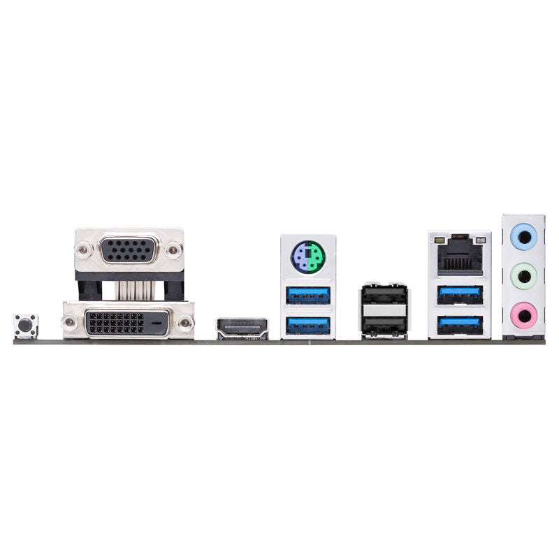 ASUS PRIME B450M-K II hovedkort montert i kabinett