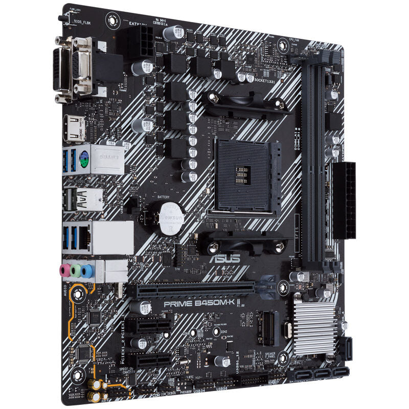 M.2 slot på ASUS PRIME B450M-K II hovedkort