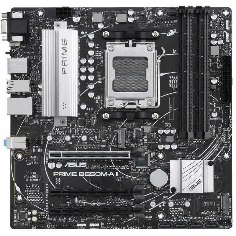 Detaljbilde av ASUS Prime B650M-A II-CSM hovedkort