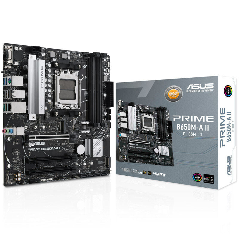 ASUS Prime B650M-A II-CSM hovedkort forfra