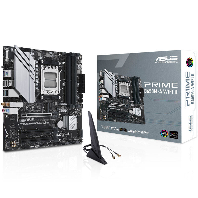 ASUS Prime B650M-A WIFI II hovedkort forfra