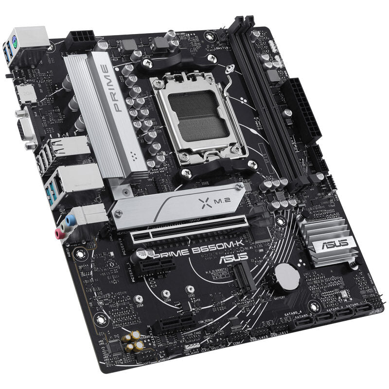 ASUS Prime B650M-K hovedkort bakside