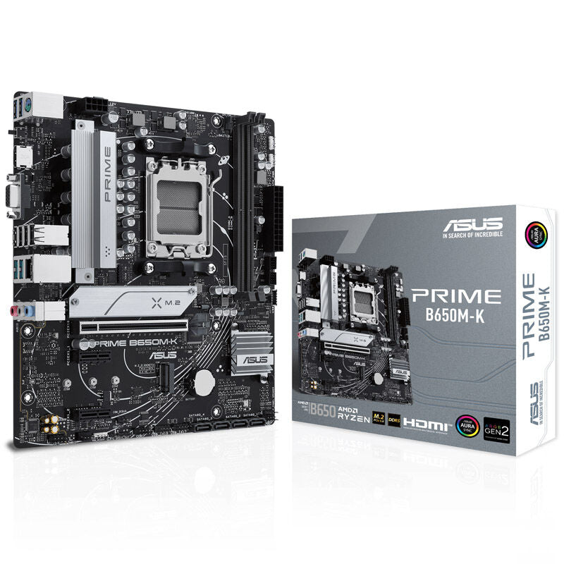 ASUS Prime B650M-K hovedkort forfra