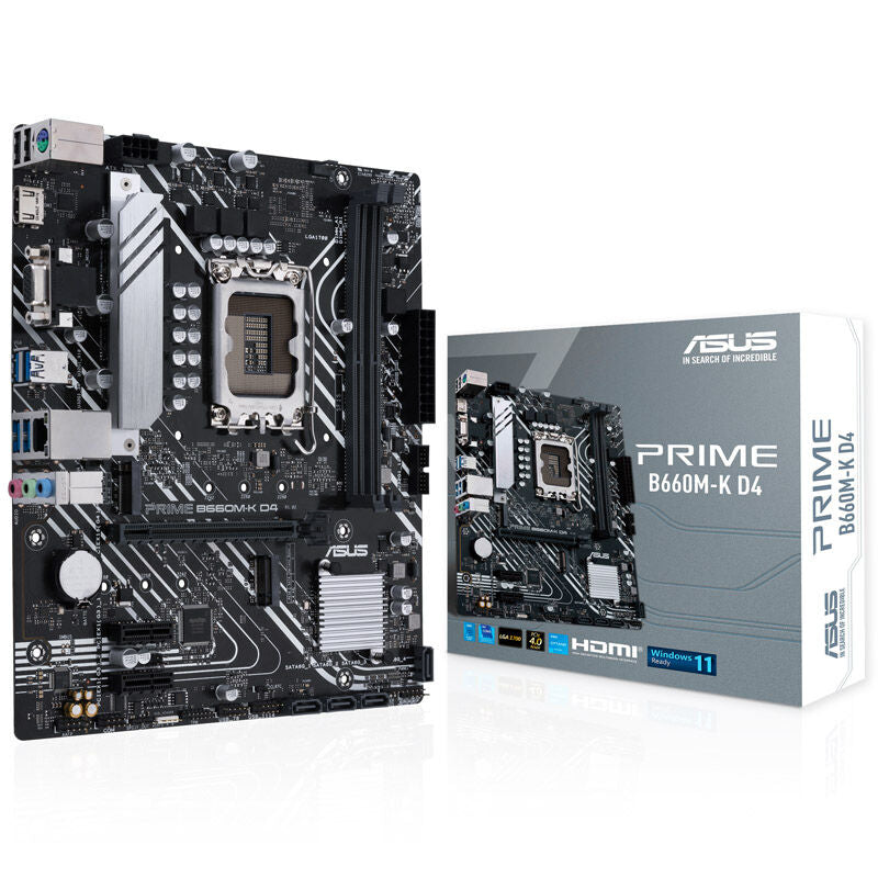 ASUS Prime B660M-K D4 hovedkort front