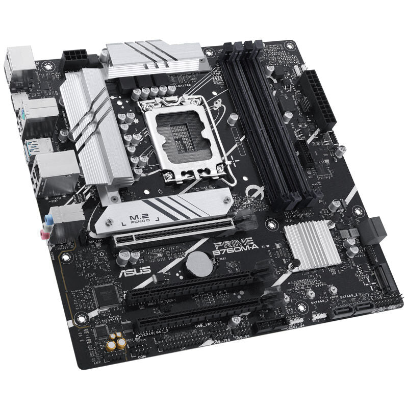 ASUS Prime B760M-A-CSM hovedkort bakside