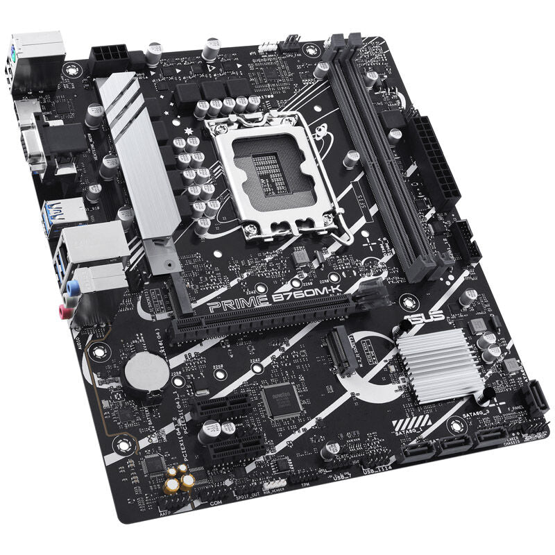 ASUS Prime B760M-K hovedkort bakside