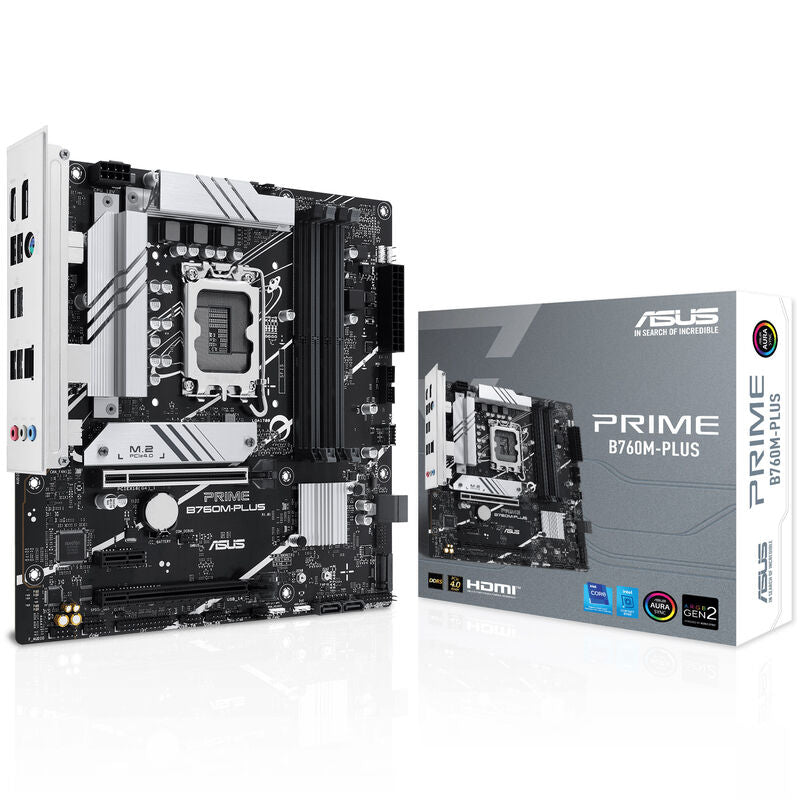 ASUS Prime B760M-Plus hovedkort forfra
