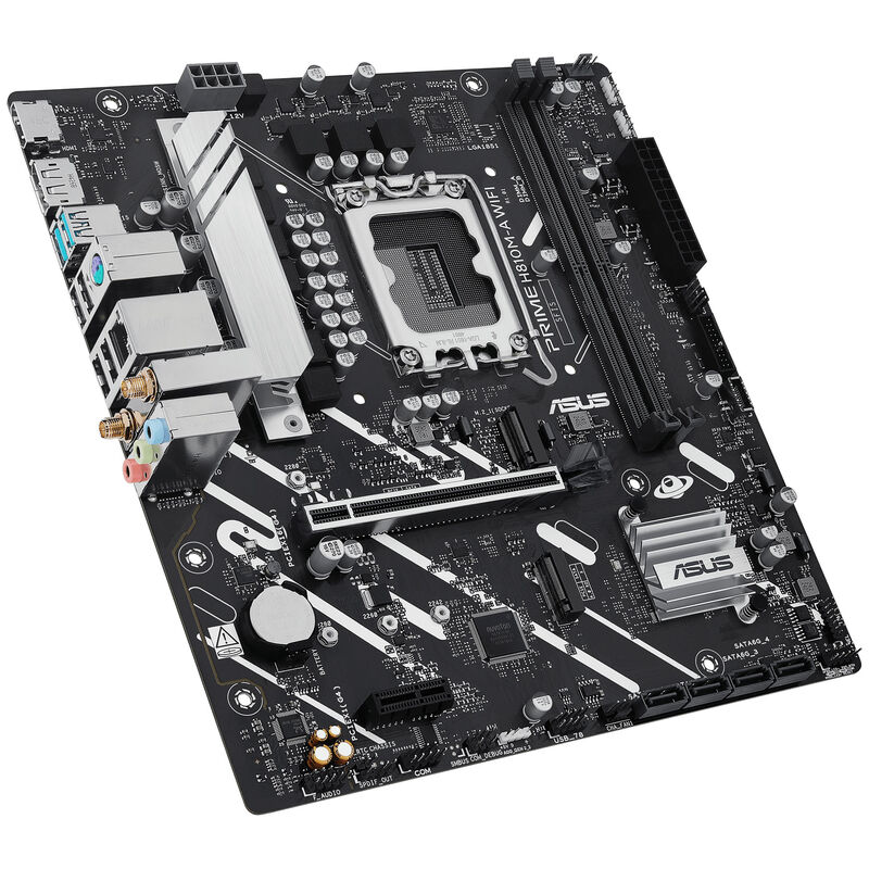 ASUS Prime B810M-A WiFi hovedkort bakside