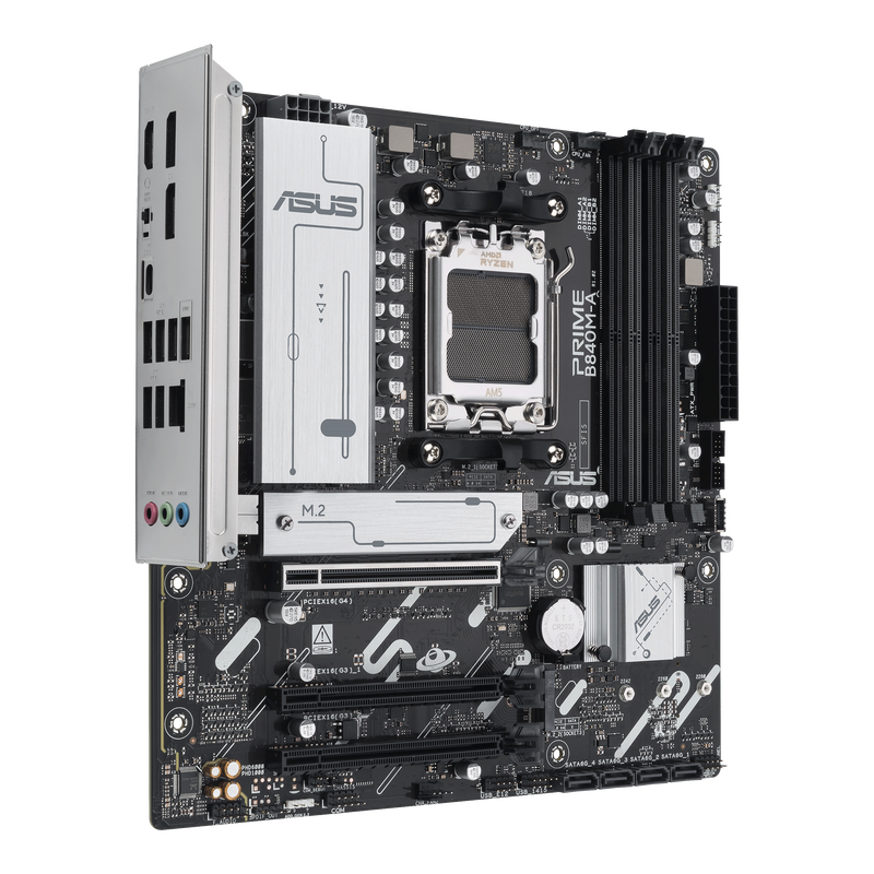 ASUS Prime B840M-A hovedkort nærbilde av M.2-plass