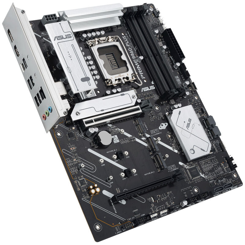Bakside av ASUS Prime B860-Plus hovedkort