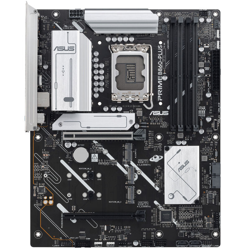 Detalj av ASUS Prime B860-Plus PCIe-spor