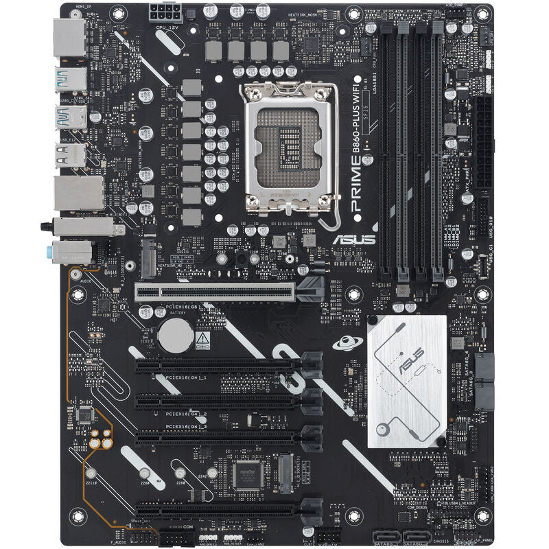 ASUS Prime B860-Plus WiFi hovedkort med LED-lys