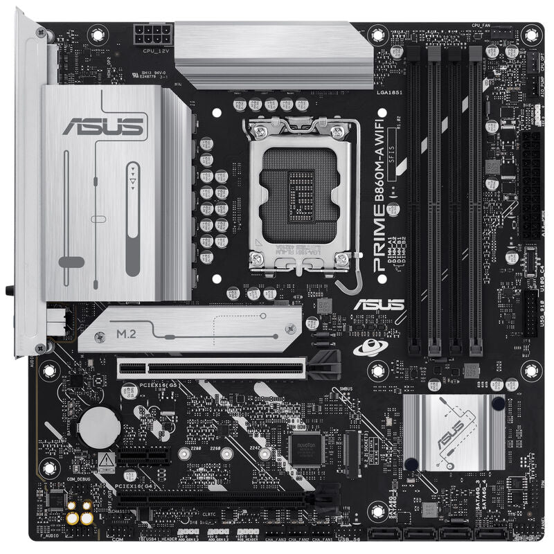 Detaljbilde av ASUS Prime B860M-A WiFi hovedkortets PCIe-spor