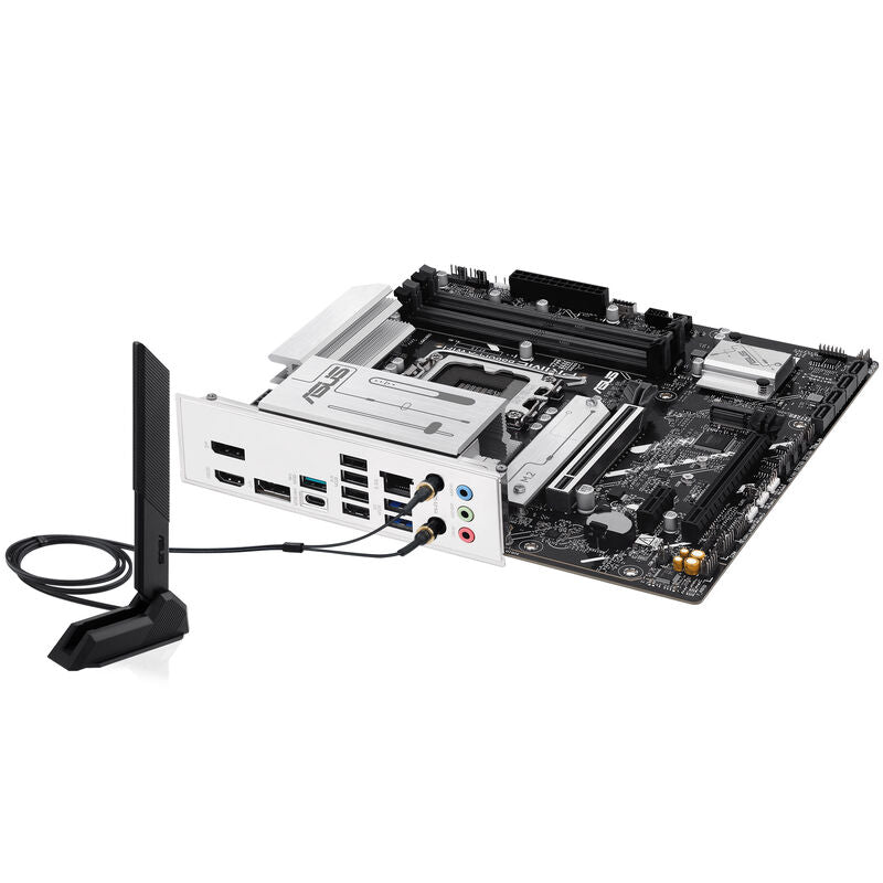 ASUS Prime B860M-A WiFi hovedkort med synlige USB-porter