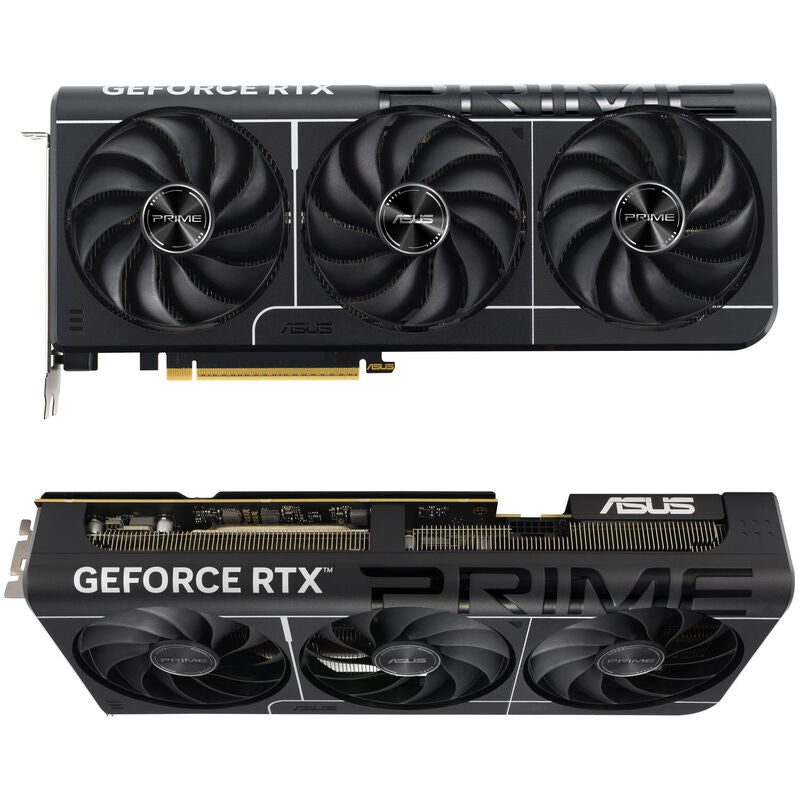 Detaljbilde av ASUS Prime GeForce RTX 5080 OC Edition kjøling